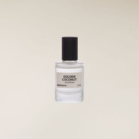12ml oil perfume bottle containing the golden coconut fragrance