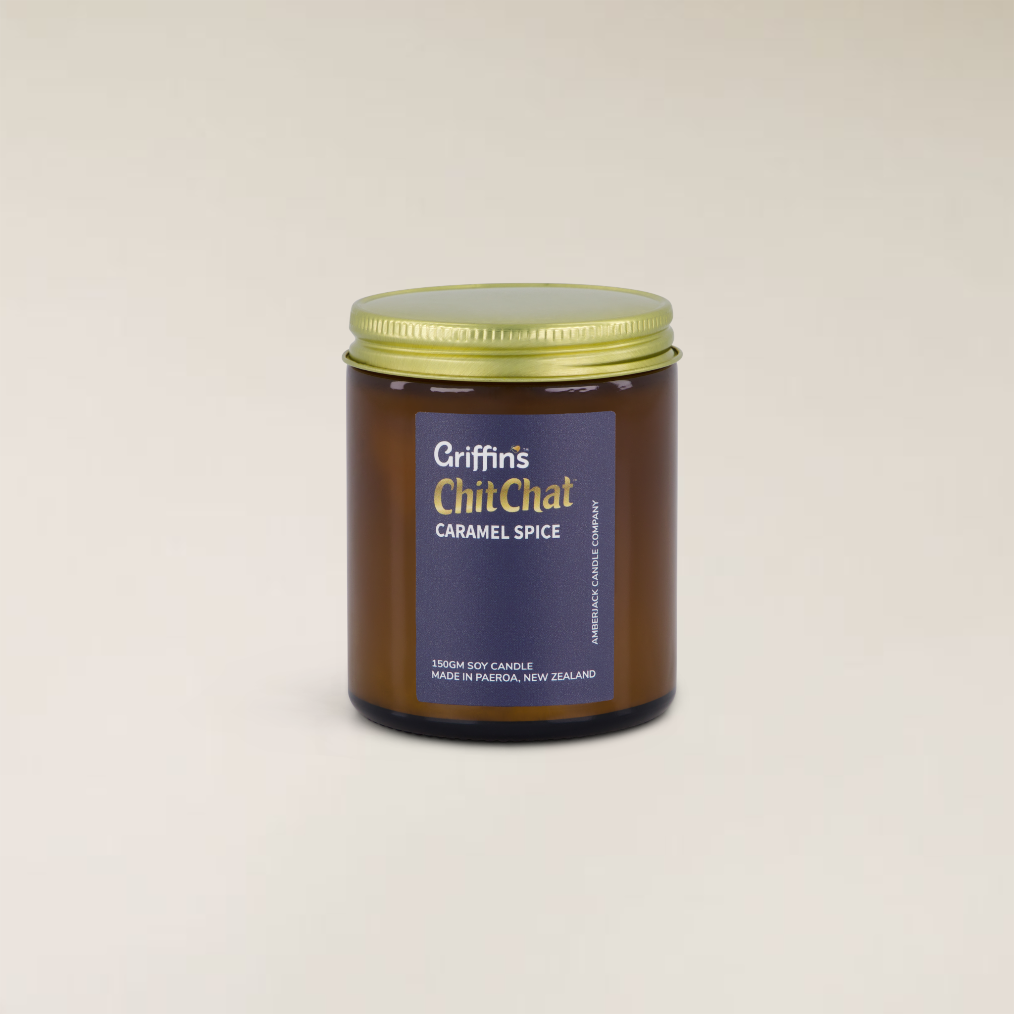 Amberjack X Griffins Chit Chat Caramel Spice Candle