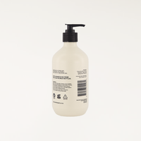 Back of a body wash bottle by Amberjack