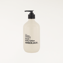 Smoked lavender scented hand and body lotion recycled plastic bottle 